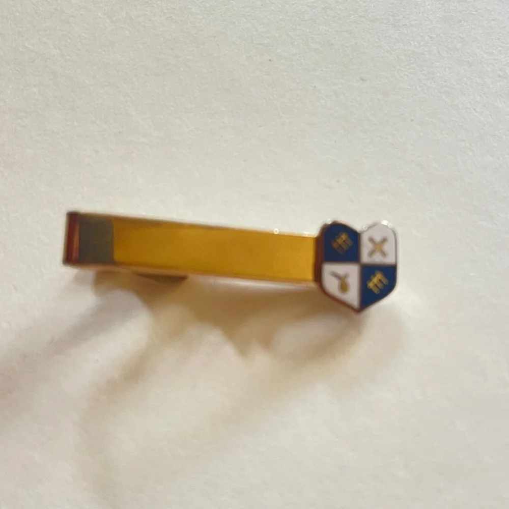 Vintage 1980s Gold Swank limited edition gold soccer tie clip money clip